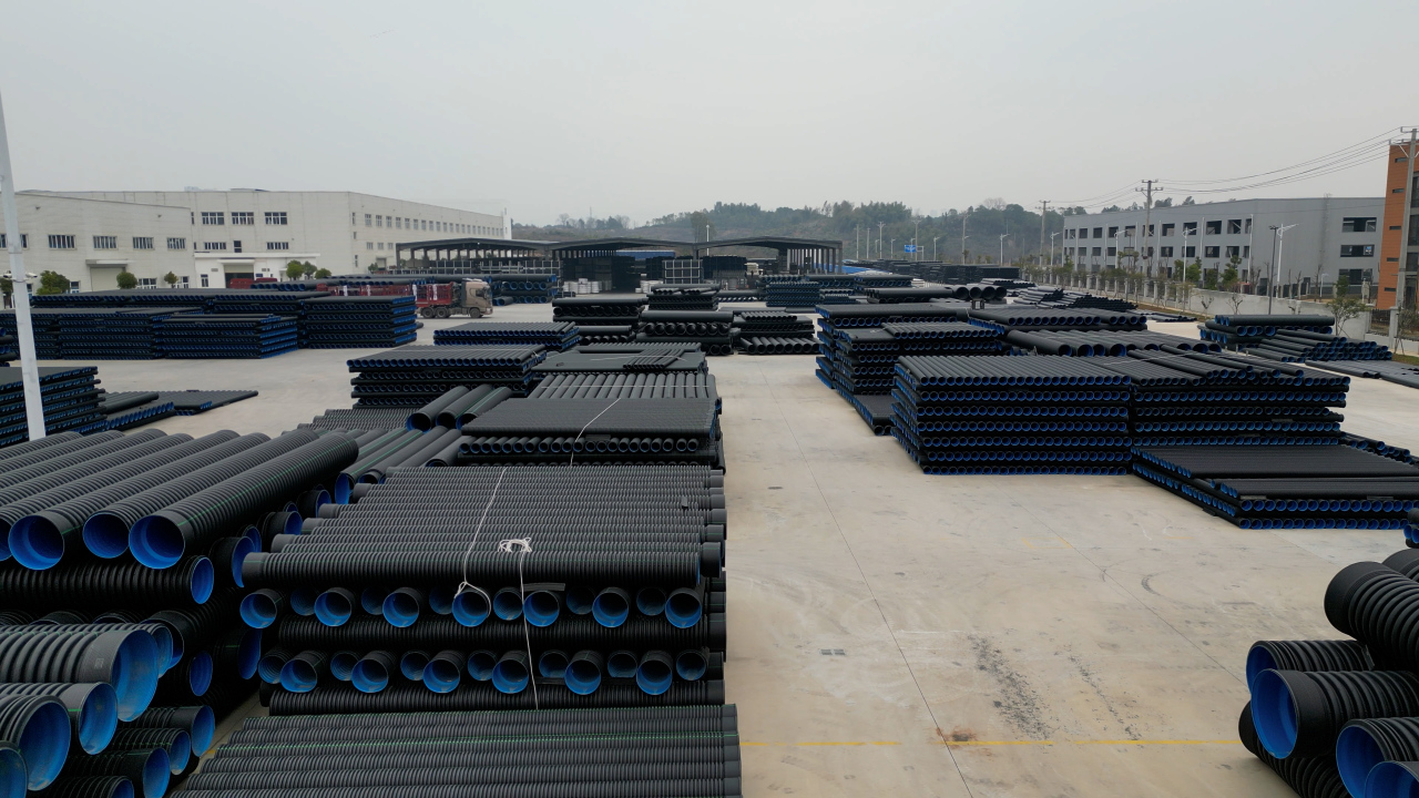 公元 HDPE 双壁波纹管，助力海绵城市建设